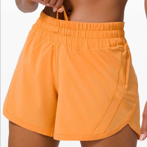 lululemon athletica Pants - Lululemon Track That Shorts Light Orange Size 2